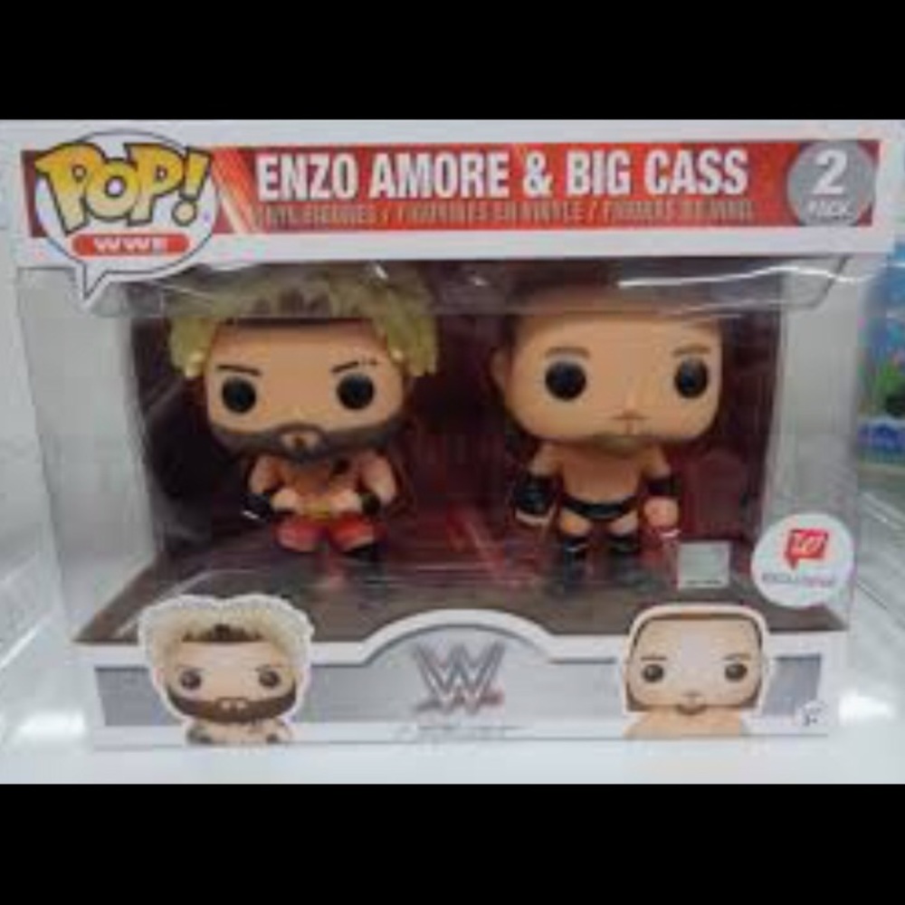 FUNKO POP ENZO AMORE AND BIG CASS collectible